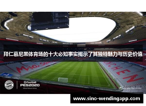 拜仁慕尼黑体育场的十大必知事实揭示了其独特魅力与历史价值